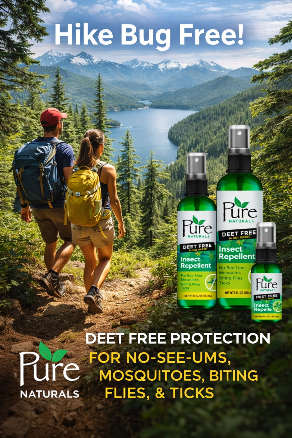 Pure Naturals used while fishing